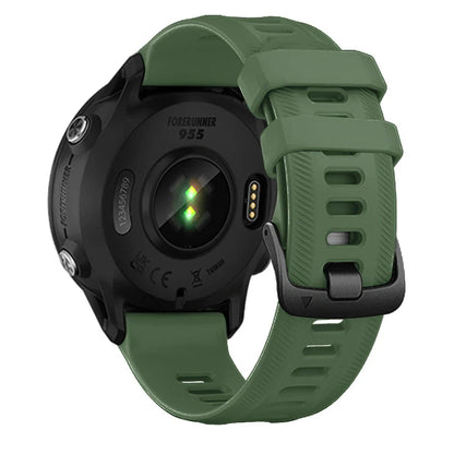 Sports Silicone Strap for the Garmin Forerunner Series - 22mm (10 different colours available) Habicare