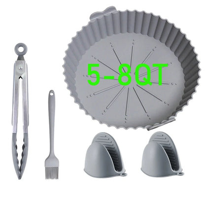 Air Fryer Silicone Basket Trays