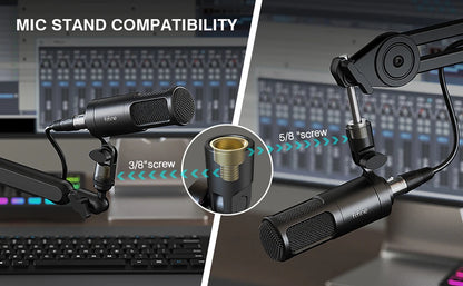 FIFINE XLR Dynamic Microphone K669D