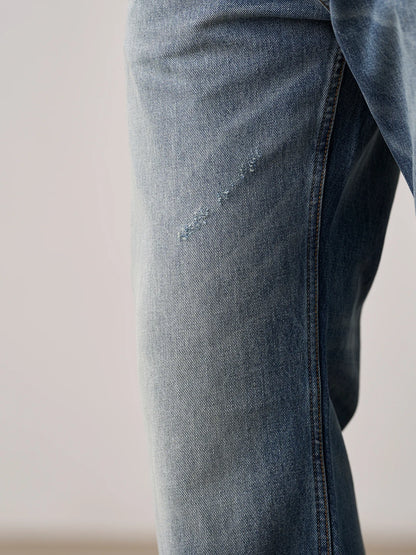 SIMWOOD 13.5oz Heavyweight Washed Retro Jeans