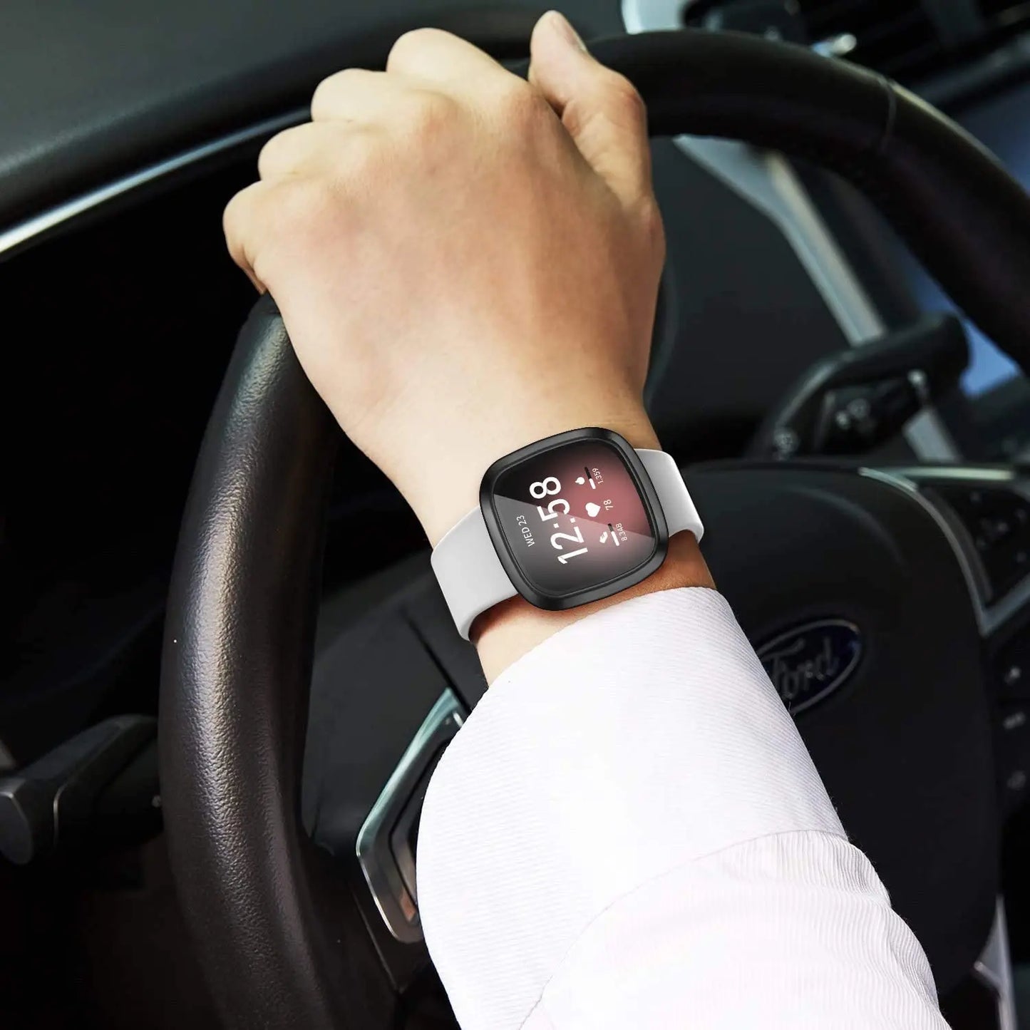 Full Cover Watch Case for the Fitbit Versa 3 Habicare