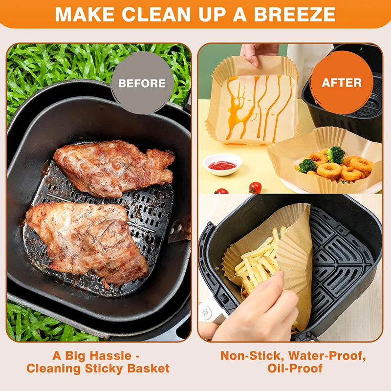 Air Fryer Disposable Paper Liners