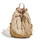 FOXER Simple Solid Color Backpack Women Backpack Waterproof Cotton Fabric Laptop School Bag Fashion Teenage Girl Travel Book Bag