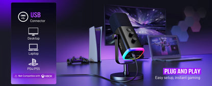 FIFINE Dynamic Gaming Microphone: Elevate Your Streaming & Recording Experience