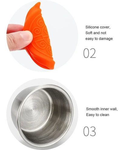 12pc 304 Stainless Steel Food Containers with Leakproof Lids - ShopHub