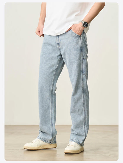 SIMWOOD 11oz Loose Relax Logging Jeans