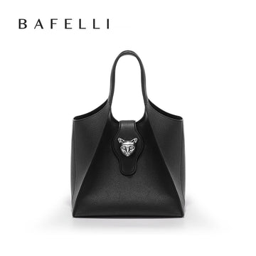 BAFELLI Genuine Leather Tote — Versatile, Timeless Design for Every Occasion