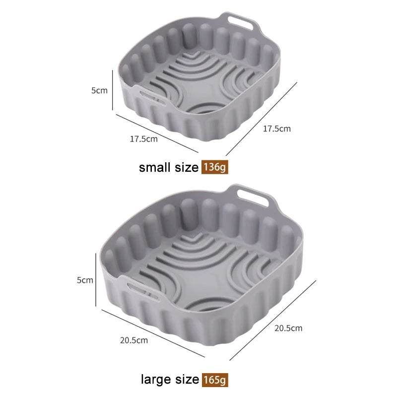Air Fryer Silicone Basket Trays