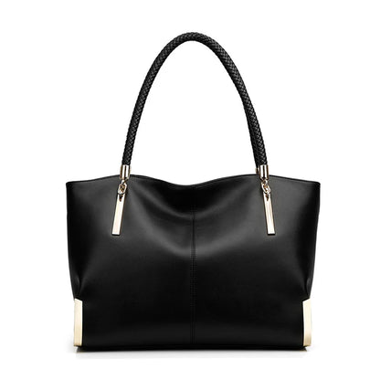FOXER Genuine Leather Lady's Handbag Elegant Luxury Design Women Shoulder Bag Large Capacity Tote Bag Best Gift for Mom,Wife