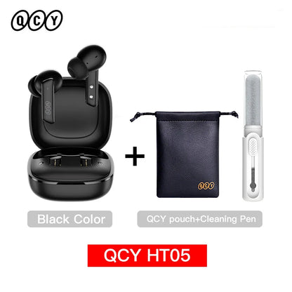 QCY HT05 ANC Wireless Earbuds - TWS Bluetooth 5.2 with 40dB Active Noise Cancellation and In-Ear Mics - ShopHub