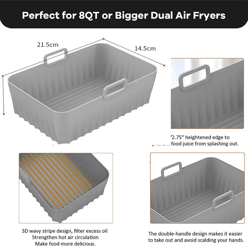Air Fryer Accessories Kit for Ninja Foodi Models