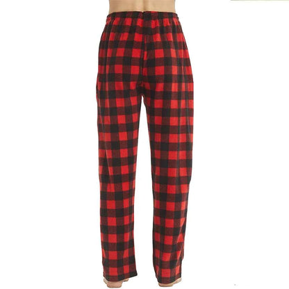 Men's Fleece Pajama Pants - Soft, Warm, and Stylish Sleep Bottoms with Pockets