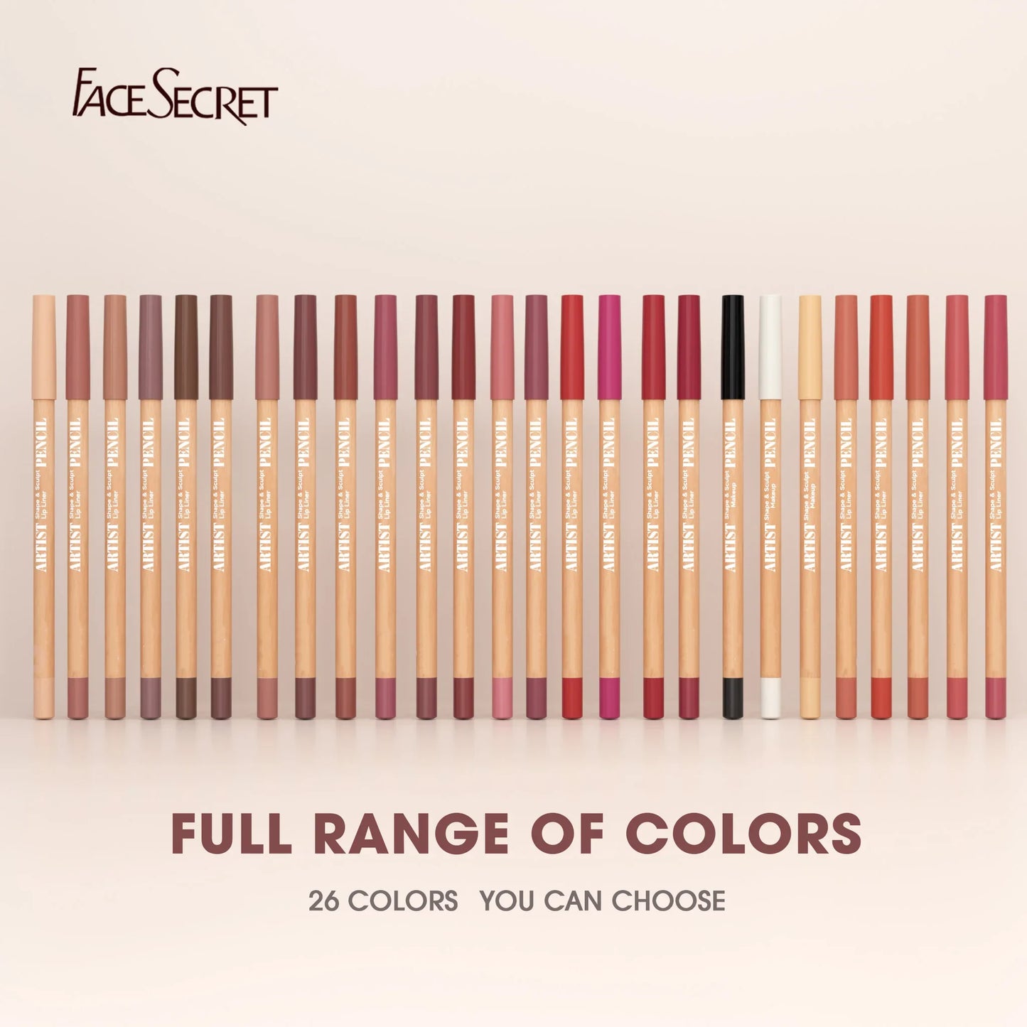 Face Secret Artist Shape Sculpt Lip Liner Pencil Set