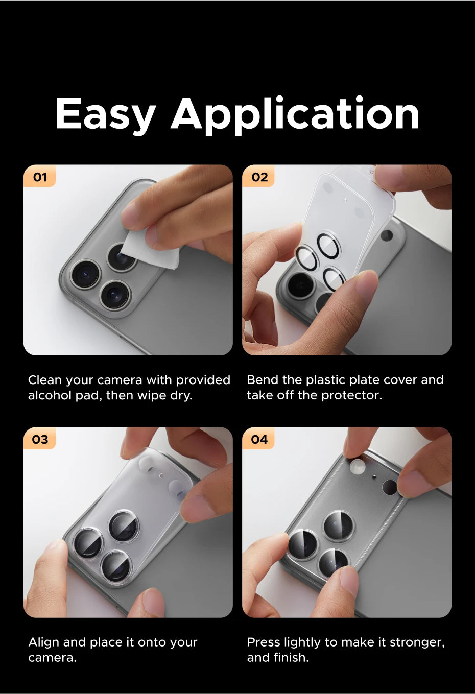 UGREEN Camera Lens Protector for iPhone 17 Models