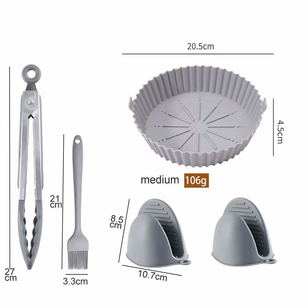 Air Fryer Silicone Basket Trays
