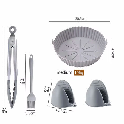 Air Fryer Silicone Basket Trays