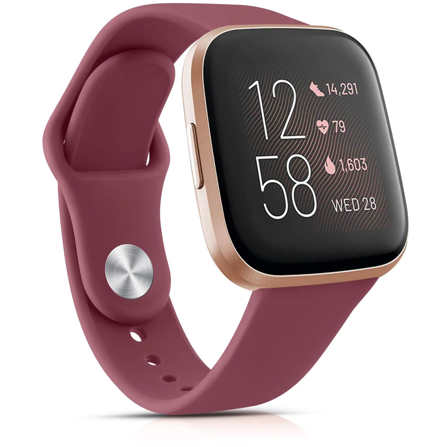 Flexible Silicone Wristband for the Fitbit Sense (available in 17 colours) Habicare
