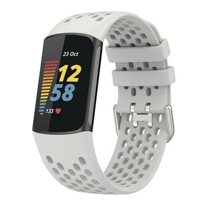 Silicone Strap for the Fitbit Charge 5/6 Series (12 colours available) Habicare
