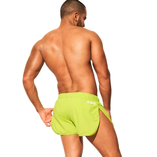 DESMIIT S76 High-Leg Swim Shorts with Brief Liner