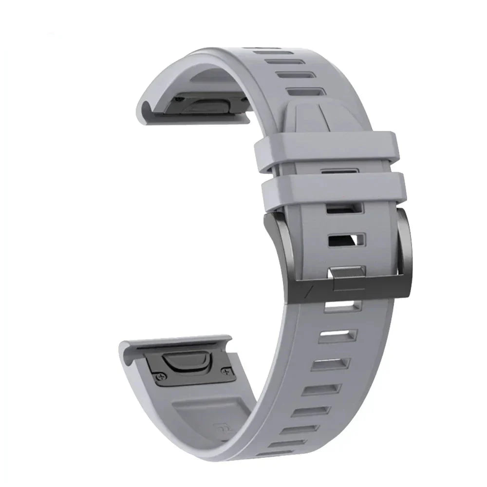 QuickFit Silicone Strap for the Garmin Flagship Models (2 sizes & 46 colours available) Habicare