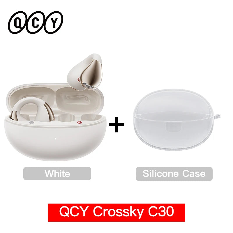 QCY Crossky C30 Wireless Earphones - Bluetooth 5.4 TWS Sports Earbuds with Dual-Connection and Waterproof Design - ShopHub
