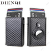 Rfid Carbon Fibe Airtag Wallets