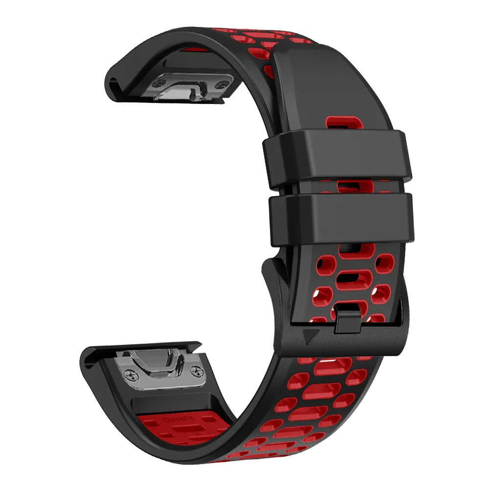 Quick Fit Silicone Strap for the Garmin Fenix 8 (51mm)(available in 12 colours) Habicare