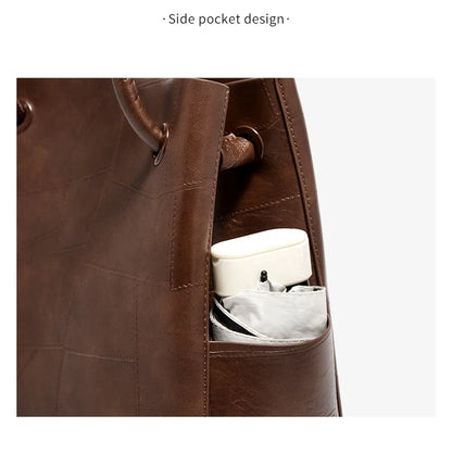 FOXER 2026 Spring New Tote Bag for Women Soft PVC Leather Daily Commute Shoulder Bag Vintage Casual Female Work Handbag