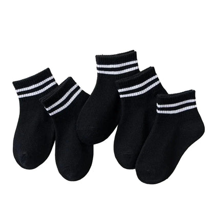 5 Pairs of Cotton Socks – For Boys & Girls (1–12 Years) Habicare