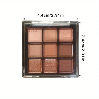 Mocha Chocolate 9 Colour Eyeshadow