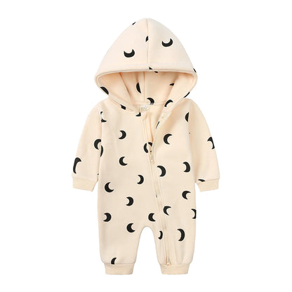 Kids Tales Little Bear Cotton-Blend Zip Baby Romper