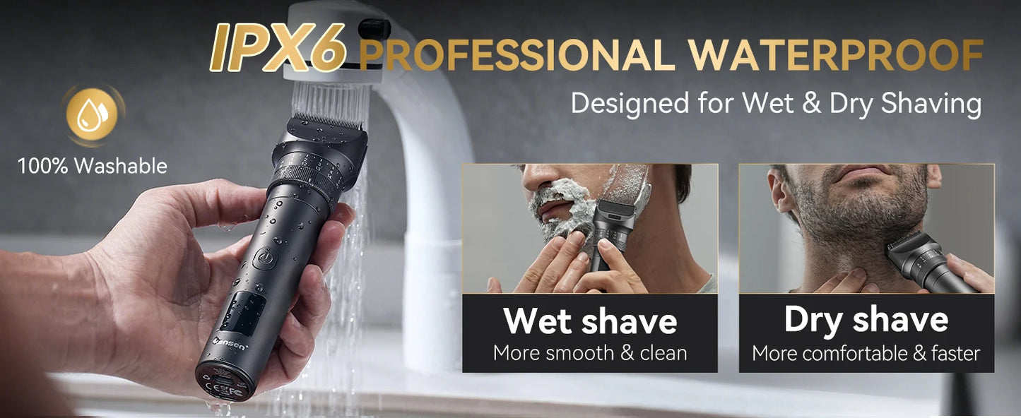 Kensen S29 Hair Trimmer for Men 2 in 1 Adjustable Hair Clipper Kit