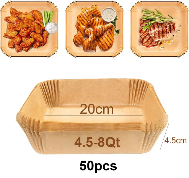 Air Fryer Disposable Paper Liners