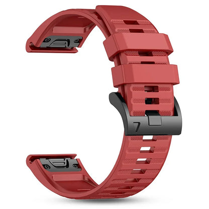 Quickfit Silicone Strap for the Garmin Watch Series (available of various range of models and 46 colours) Habicare