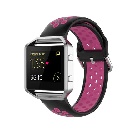 Silicone Sport Strap for the Fitbit Blaze/Versa/Versa 2/Lite Series (15 colours available) Habicare
