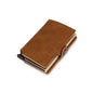 Anti Rfid Credit Card Holder Men Wallet Metal Smart Slim Thin Wallet Bank Credit Cardholder Case