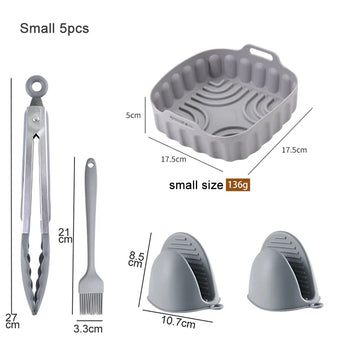 Air Fryer Silicone Basket Trays
