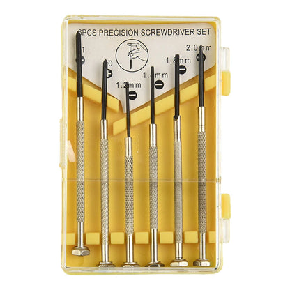 Precision Screwdriver Set (6Pcs) (2 types of sets available) Habicare