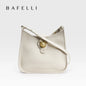 BAFELLI Natural Cattle Leather Bucket Bag