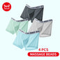 MiiOW Men's Ice Silk Underwear - 4Pcs Antibacterial Breathable Boxer Briefs - ShopHub
