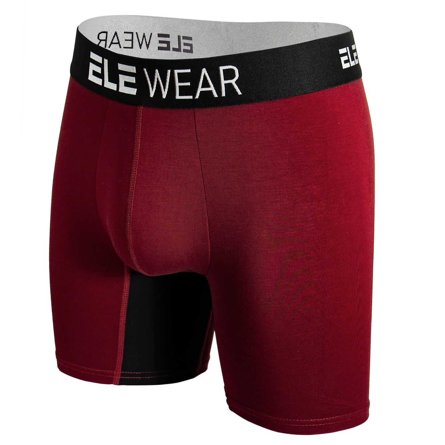 Men's Bamboo Boxer Briefs for Men - Long Sports Underwear, Moisture-Wicking - ShopHub
