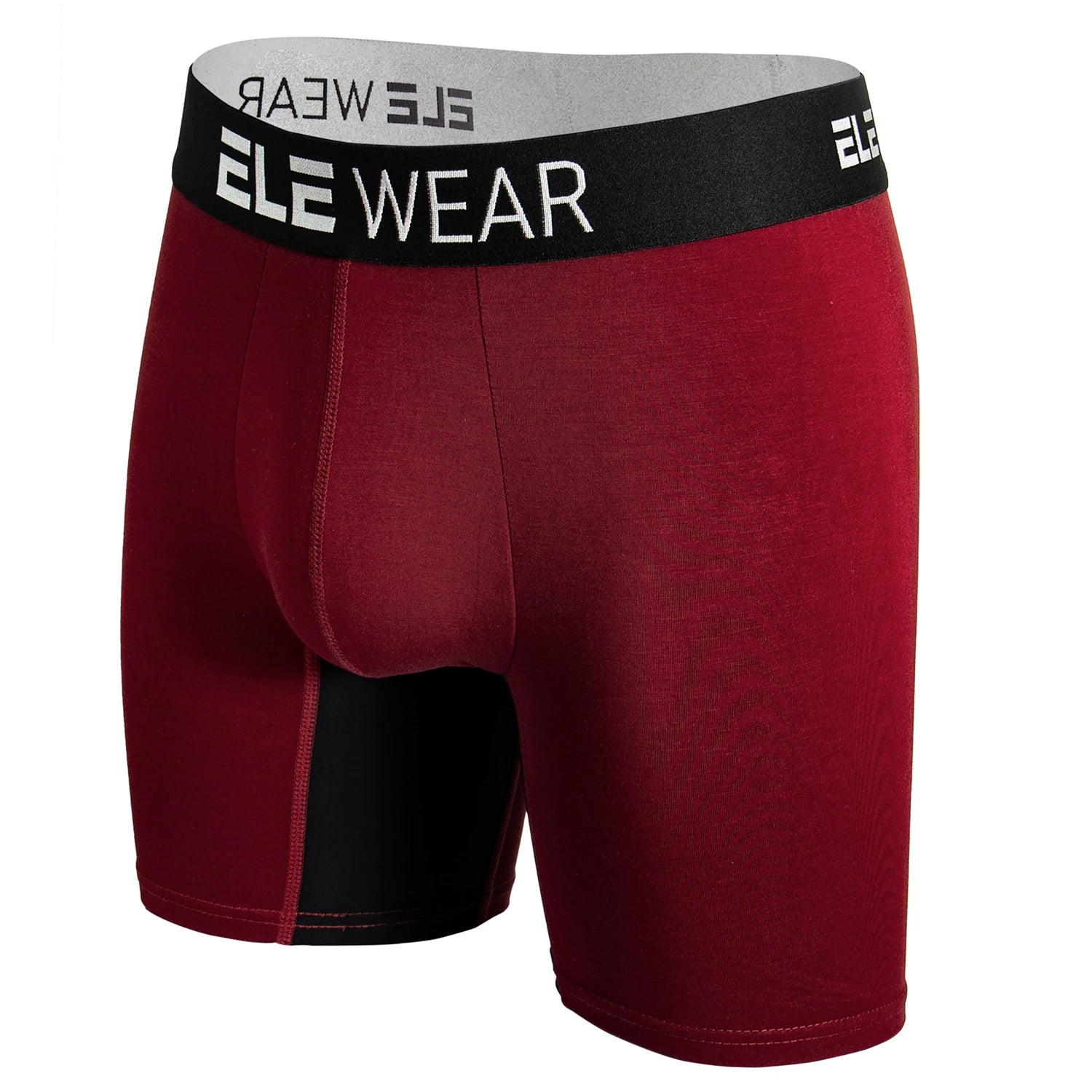Men's Bamboo Boxer Briefs for Men - Long Sports Underwear, Moisture-Wicking - ShopHub