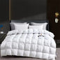 Luxurious White Goose Down Quilt for Ultimate Comfort and Warmth