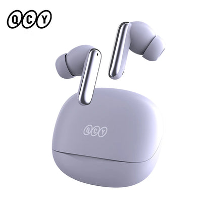 QCY Melobuds N50 ANC Earphones with 6 Mics, AI Call Noise Cancellation, Bluetooth 5.4, and Dual Connection - ShopHub
