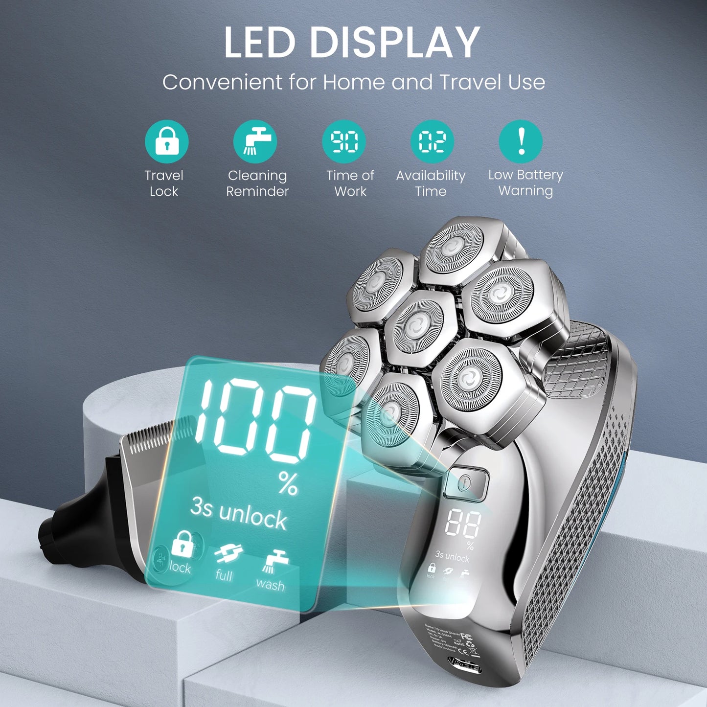 Kensen S18 Electric Head Shaver