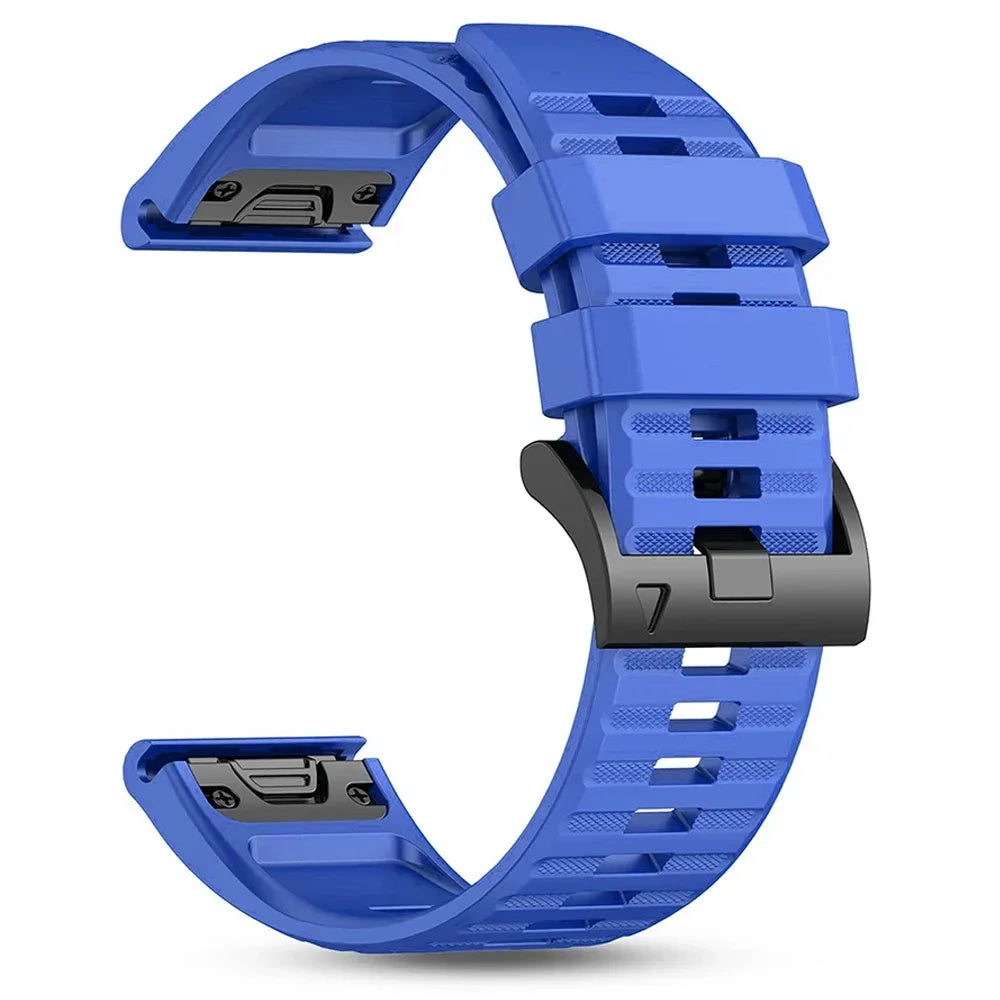 Quickfit Silicone Strap for the Garmin Watch Series (available of various range of models and 46 colours) Habicare