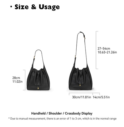 BAFELLI Genuine Cow Leather Shoulder Bag