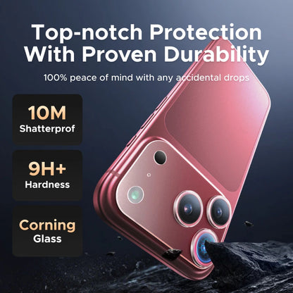 UGREEN Camera Lens Protector for iPhone 18, 17, 16, 15, Pro Max