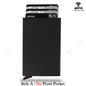Rfid Smart Bank Credit Card Holder Wallet Metal Thin Slim Men Wallets Pop Up Minimalist Wallet Black Metal Bank Cardholder Case