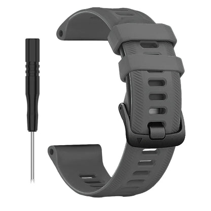 Sports Silicone Strap for the Garmin Forerunner Series - 22mm (10 different colours available) Habicare